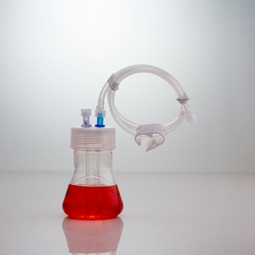 Multiported Optimum Growth® 125mL Flask