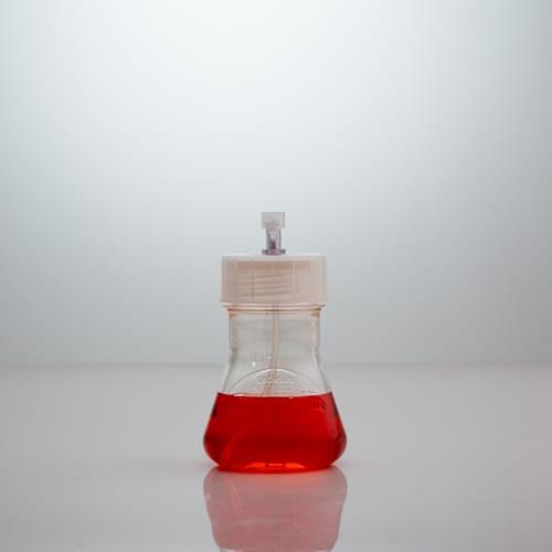 Optimum Growth® 125mL Flask, w/Sampling Port