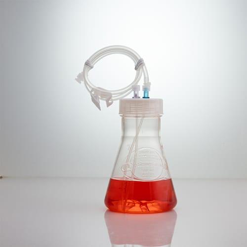 Multiported Optimum Growth® 500mL Flask